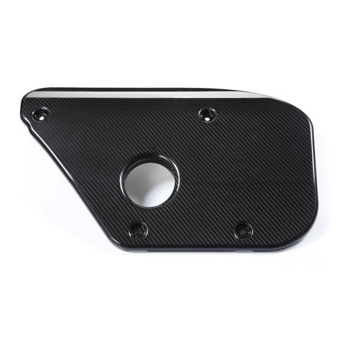 Copertura del motore in fibra di carbonio