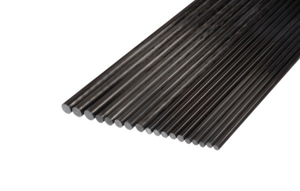 Asta e tubo pultrusi in fibra di carbonio