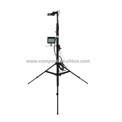 Asta Telescopica Telecamera Con Pan Tilt Manuale