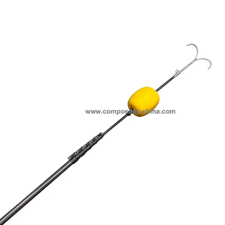 Salvataggio in acqua con asta telescopica